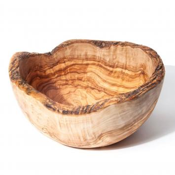 Saladier en bois d'olivier
